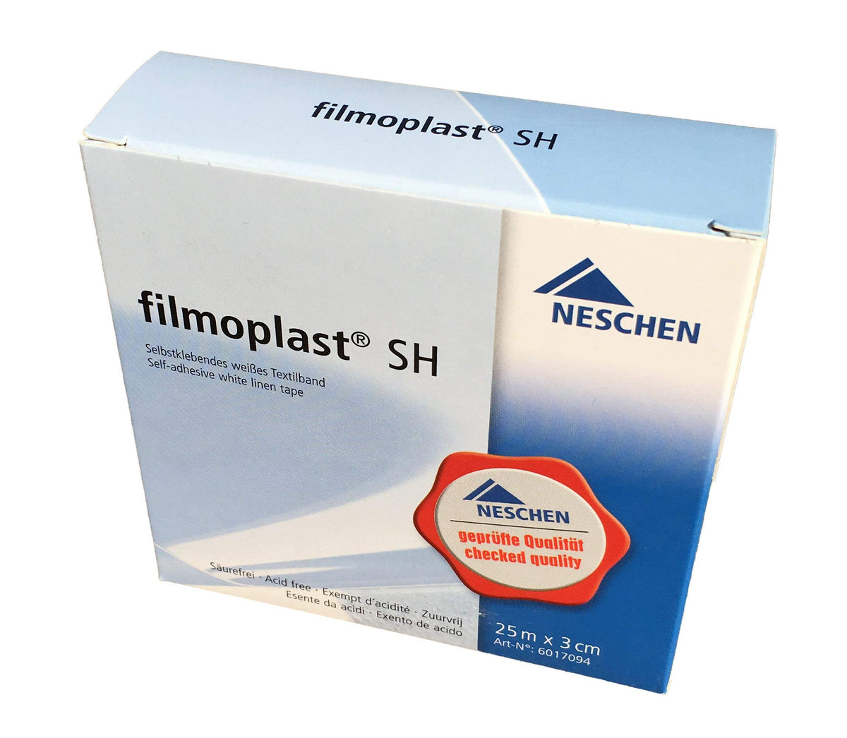 Neschen Filmoplast Sh Self Adhesive White Linen Tape – Framer Supply