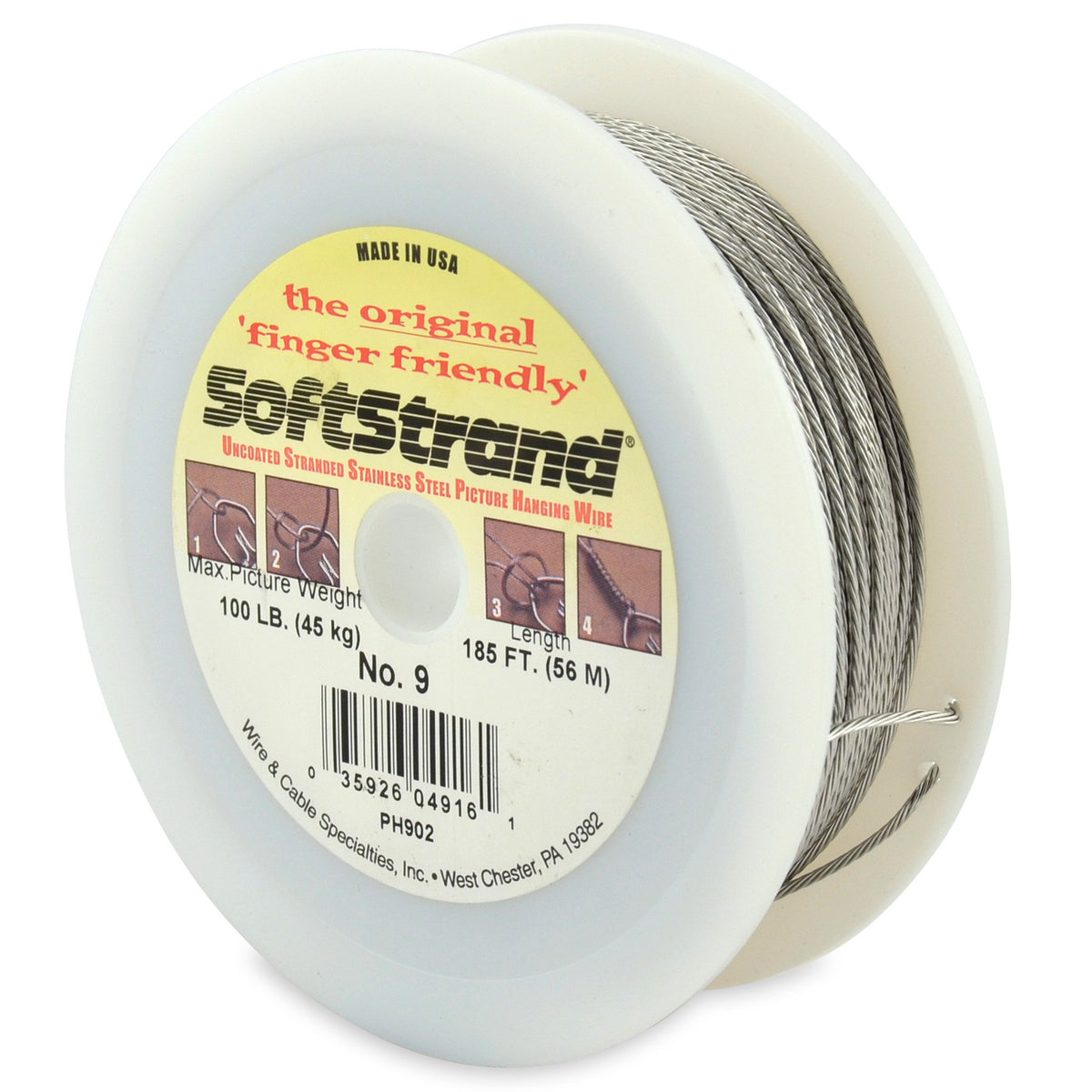Wire & Cable Specialties Softstrand Uncoated Stranded Stainless
