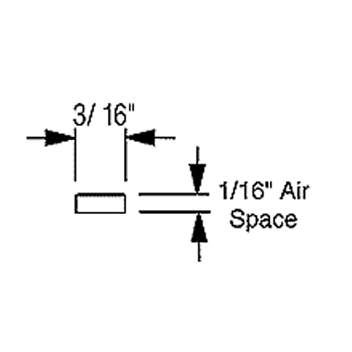 Framer Supply Archival Glass & Art Spacer â€“ Black 1/16", 100 Ft Solid Bundle (20 x 5' Sticks), pH Neutral Peel-and-Stick Frame Spacer for Archival Framing & Artwork Protection