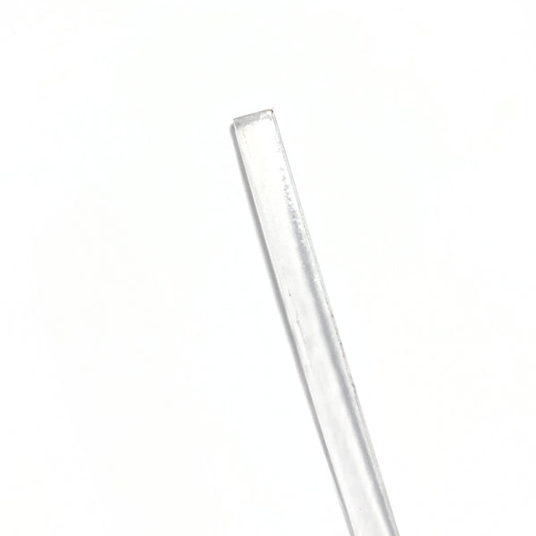 Framer Supply Archival Glass & Art Spacer – Clear 1/16", 100 Ft Solid Bundle (20 x 5' Sticks), pH Neutral Peel-and-Stick Frame Spacer for Archival Framing & Artwork Protection