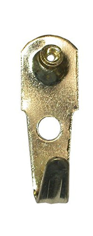 Framer Supply Plated Courtesy Picture Hangers, Max Load 30lb, 100 Individually Wrapped Sets