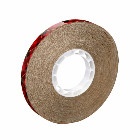 3M 969 HI-TAK ATG Tape – 1/4" x 18 Yards, Permanent Double-Sided Adhesive, High Tack, 1" Core – Archival Mounting Tape, Strong Transfer Tape for Framing & Crafts