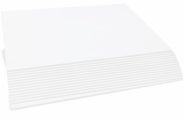 Framer Supply Artcare Foam Board - 32x40 Inches, 3/16" Thick, 25-sheet, White Foamboard Sheets, Foam Core Poster Board for Archival Mounting, Framing & Craft Use