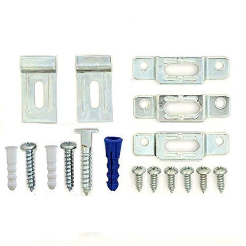 Framer Supply Complete T-Lock Security Hanger Set for Wood & Metal Frames - 75 Sets