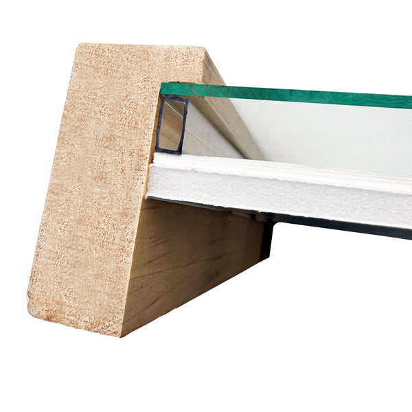 Framer Supply Archival Glass & Art Spacer â€“ White 3/8", 60 Ft Hollow  Bundle (12 x 5' Sticks), pH Neutral Peel-and-Stick Frame Spacer, for Archival Framing, Wall Mount Frames & Artwork Protection