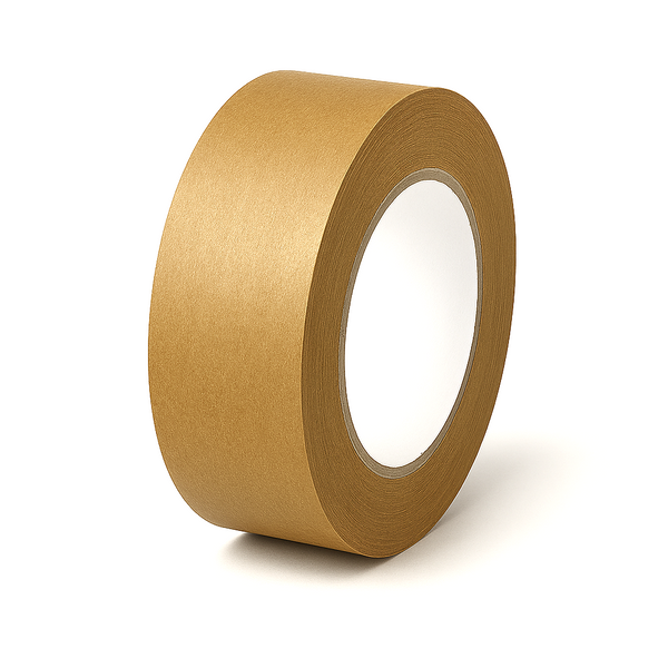 Framer Supply Pressure Sensitive Kraft Paper Tape â€“ 1.5â€ x 60yd, Heavy Duty Brown Kraft Packaging & Framing Tape, Box Sealing & Picture Frame Sealing Tape