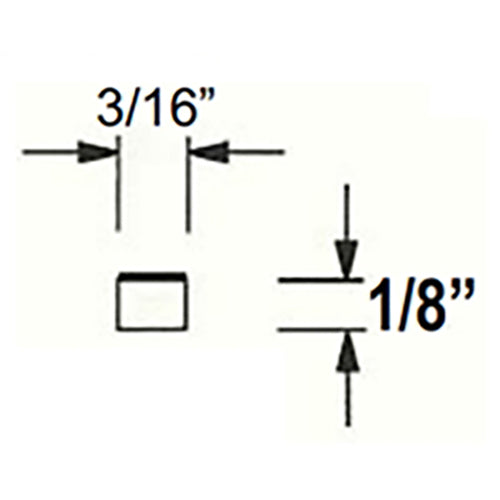 Framer Supply Archival Glass & Art Spacer â€“ Clear 1/8", 100 Ft Solid Bundle (20 x 5' Sticks), pH Neutral Peel-and-Stick Frame Spacer for Archival Framing & Artwork Protection
