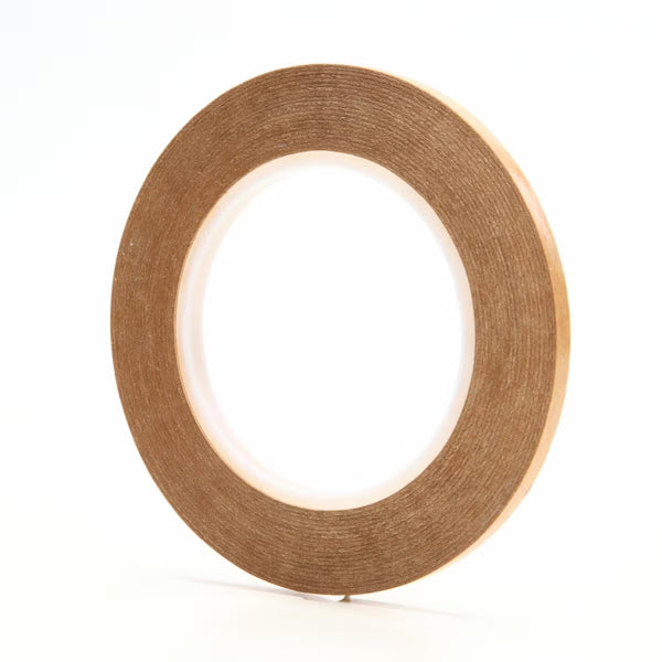 3M 465 Handheld ATG Transfer Tape – 3/8" x 60 Yards, Reverse Wound, Acid-Free, 2 Mil Thick, 3" Core, Easy Liner Removal, Double-Sided Adhesive Alternative