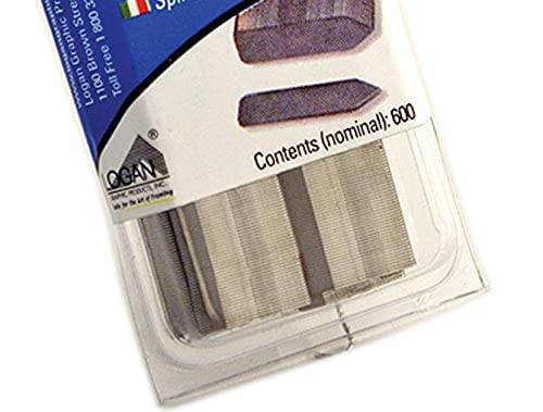 Logan F54 Dual Drive Elite Rigid Point Strips for use with F500-2 Driver, Pack of 600