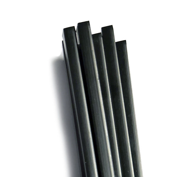 Framer Supply Archival Glass & Art Spacer â€“ Black 1/4", 60 Ft Solid Bundle (12 x 5' Sticks), pH Neutral Peel-and-Stick Frame Spacer for Archival Framing & Artwork Protection
