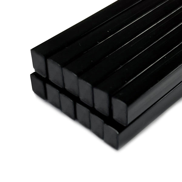 Framer Supply Archival Glass & Art Spacers-  Black 1/4", 60 Ft Solid Bundle (12 x 5' Sticks), pH Neutral Peel-and-Stick Frame Spacer for Archival Framing & Artwork Protection