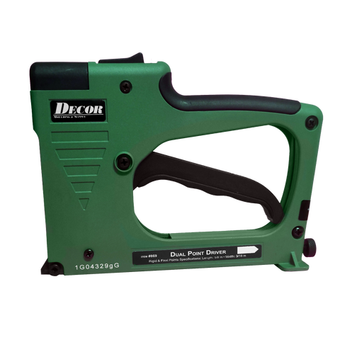 Framer Supply Dual Point Driver for Flexible and Rigid Framers Points
