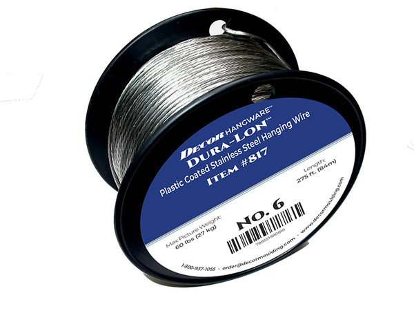 Decor Dura-Lon Vinyl Coated Stainless Steel Picture Wire