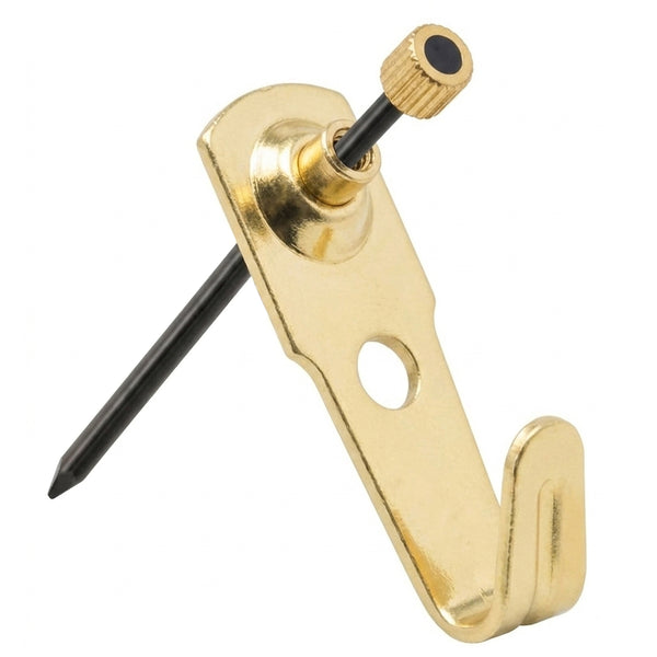 Framer Supply Brass Plated Picture Hangers, 30LB Capacity, Bulk Pack