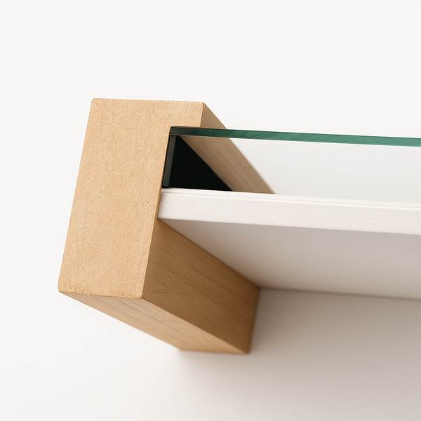 Framer Supply Archival Glass & Art Spacer â€“ Black 1/16", 100 Ft Solid Bundle (20 x 5' Sticks), pH Neutral Peel-and-Stick Frame Spacer for Archival Framing & Artwork Protection