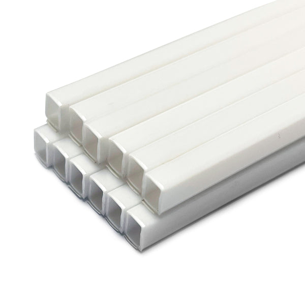 Framer Supply Archival Glass & Art Spacer â€“ White 1/4", 60 Ft Hollow Bundle (12 x 5' Sticks), pH Neutral Peel-and-Stick Frame Spacer for Archival Framing & Artwork Protection