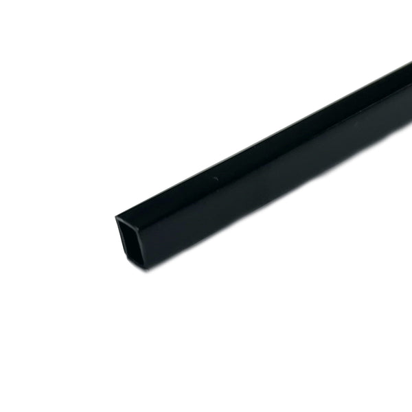 Framer Supply Archival Glass & Art Spacer – Black 1/4", 60 Ft Hollow Bundle (12 x 5' Sticks), pH Neutral Peel-and-Stick Frame Spacer for Archival Framing & Artwork Protection