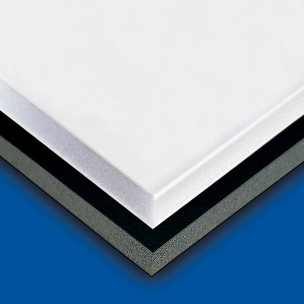 Framer Supply White Foam Board - 32x40 Inches, 1/8" Thick, 25-Sheets, Foam Core Board, Foamboard Sheets, Lightweight, Acid-Free Foam Board for Craft & Display