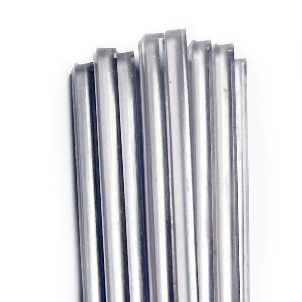 Framer Supply Archival Glass & Art Spacer â€“ Clear 1/4", 60 Ft Solid Bundle (12 x 5' Sticks), pH Neutral Peel-and-Stick Frame Spacer for Archival Framing & Artwork Protection