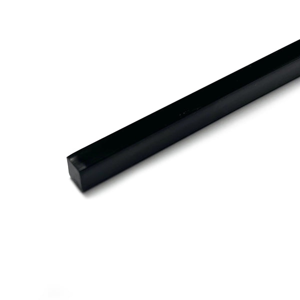 Framer Supply Archival Glass & Art Spacer â€“ Black 1/16", 100 Ft Solid Bundle (20 x 5' Sticks), pH Neutral Peel-and-Stick Frame Spacer for Archival Framing & Artwork Protection