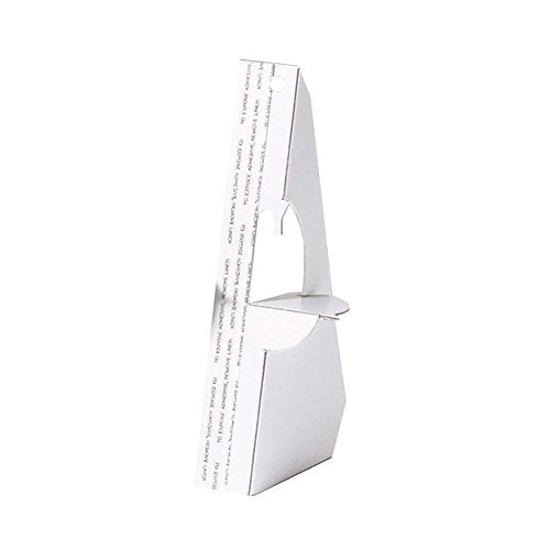 Lineco Self-Stick Easel Back, 3 inches, Black, Package of 25 (328-3333)