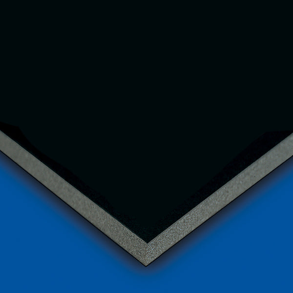 Framer Supply Black Foam Board - 32x40 Inches, 3/16" Thick, 25-Sheets, Foam Core Board, Foamboard Sheets, Lightweight, Acid-Free Foam Board for Craft & Display
