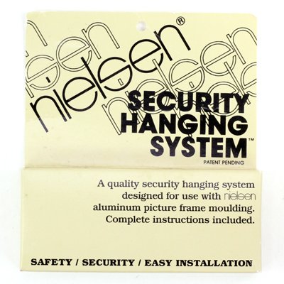 Nielsen Metal Picture Frame Security Hanging System