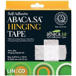 Lineco Abaca.sa Paper Hinging Tape for Digital Art