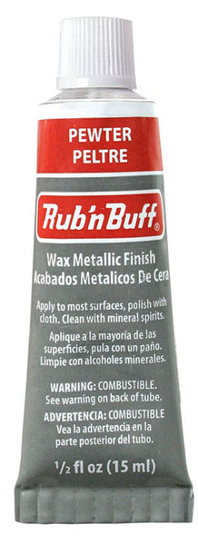 Tube of Pewter Metallic Wax Finish