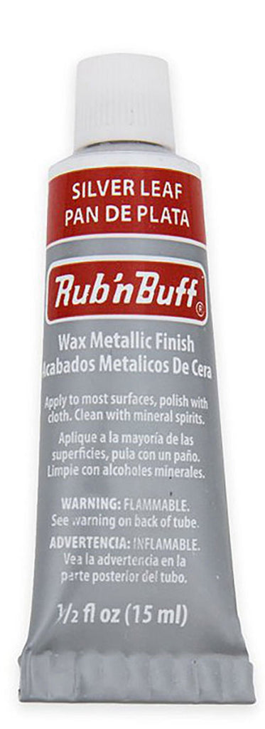AMACO Rub 'n Buff Wax Metallic Finish, Gold Leaf, 0.5-Fluid Ounce 