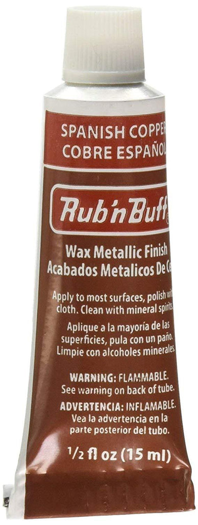 Rub n Buff Wax Metallic Silver Leaf, Rub and Buff Finish, 0.5-Fluid Ounce,  Pixiss Blending and Application Tools for Applying Metallic Wax Paint 