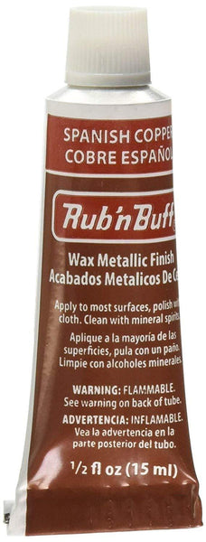 Tube of Spanish Copper Metallic Wax Finish